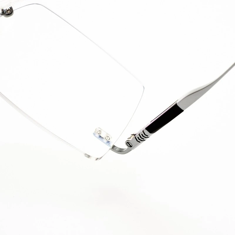 Mens Clear Rimless Glasses factory